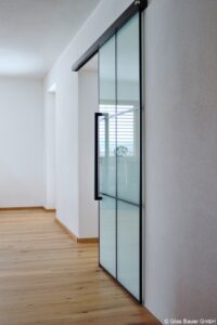 Ganzglasanlage (Lofttür) Wohnhaus Münzkirchen
